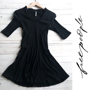 FREE PEOPLE • BLACK DRESS